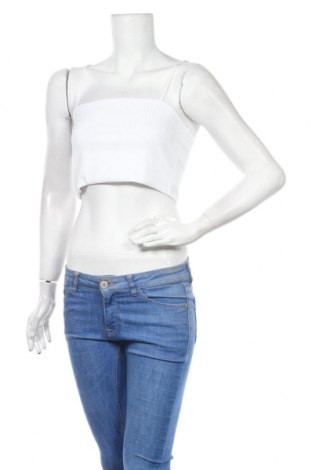 Γυναικείο αμάνικο μπλουζάκι Monki, Μέγεθος M, Χρώμα Λευκό, Τιμή 1,75 €