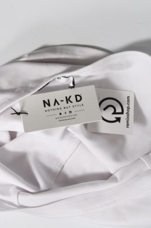 Tricou de damă NA-KD, Mărime M, Culoare Alb, Preț 161,18 Lei