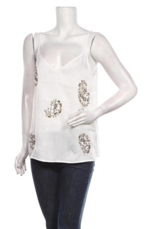Γυναικείο αμάνικο μπλουζάκι S.Oliver, Μέγεθος L, Χρώμα Λευκό, Πολυεστέρας, Τιμή 7,58 €
