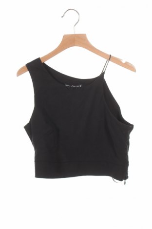 Γυναικείο αμάνικο μπλουζάκι Zara, Μέγεθος XS, Χρώμα Μαύρο, 70% lyocell, 26% πολυεστέρας, 4% ελαστάνη, Τιμή 13,07 €