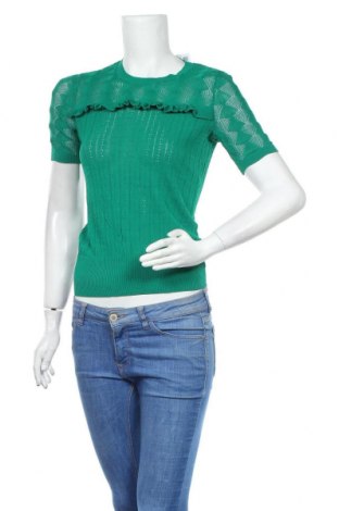 Дамски пуловер King Louie, Размер M, Цвят Зелен, 80% вискоза, 20% полиамид, Цена 25,87 лв.