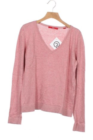 Дамски пуловер S.Oliver, Размер XS, Цвят Розов, Цена 33,60 лв.