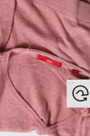 Дамски пуловер S.Oliver, Размер XS, Цвят Розов, Цена 33,60 лв.