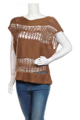 Γυναικείο πουλόβερ Stefanel, Μέγεθος XL, Χρώμα Καφέ, Τιμή 1,63 €