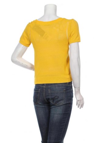 Γυναικείο πουλόβερ Zero, Μέγεθος XS, Χρώμα Κίτρινο, 68% βαμβάκι, 32% πολυαμίδη, Τιμή 24,54 €