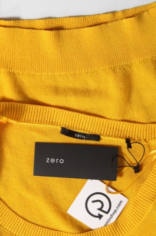 Γυναικείο πουλόβερ Zero, Μέγεθος XS, Χρώμα Κίτρινο, 68% βαμβάκι, 32% πολυαμίδη, Τιμή 18,40 €