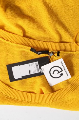Γυναικείο πουλόβερ Zero, Μέγεθος L, Χρώμα Κίτρινο, 68% βαμβάκι, 32% πολυαμίδη, Τιμή 24,54 €