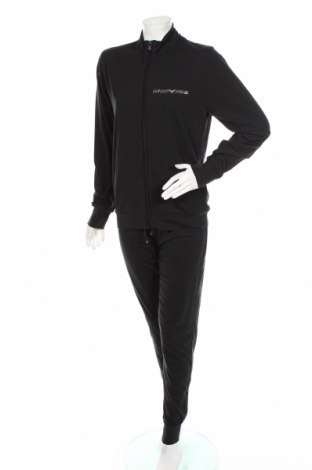 Damen Trainingsanzug Emporio Armani, Größe M, Farbe Schwarz, 95% Baumwolle, 5% Elastan, Preis 170,44 €