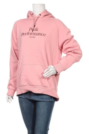 Dámska mikina  Peak Performance, Veľkosť XL, Farba Ružová, 80% bavlna, 20% polyester, Cena  36,91 €