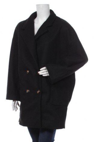 Dámský kabát  Boohoo, Velikost M, Barva Černá, Polyester, Cena  1 619,00 Kč