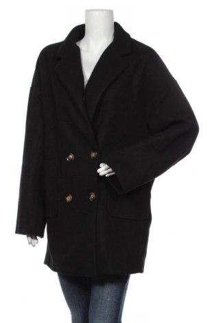 Dámský kabát  Boohoo, Velikost S, Barva Černá, Polyester, Cena  1 619,00 Kč