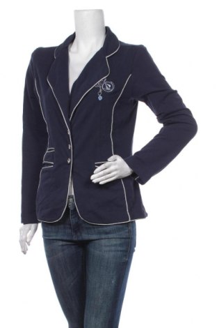Damen Blazer Giorgio Di Mare, Größe L, Farbe Blau, 92% Baumwolle, 8% Elastan, Preis 48,92 €