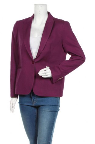Γυναικείο σακάκι Massimo Dutti, Μέγεθος XL, Χρώμα Βιολετί, 97% βαμβάκι, 3% ελαστάνη, Τιμή 27,84 €
