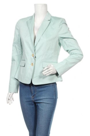 Γυναικείο σακάκι S.Oliver Black Label, Μέγεθος M, Χρώμα Πράσινο, 97% βαμβάκι, 3% ελαστάνη, Τιμή 7,45 €