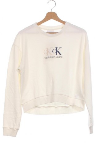 Bluză pentru copii Calvin Klein, Mărime 14-15y/ 168-170 cm, Culoare Alb, Bumbac, Preț 318,58 Lei