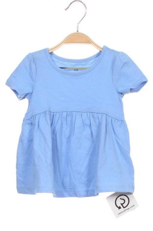 Dziecięca sukienka Gap Baby, Rozmiar 6-9m/ 68-74 cm, Kolor Niebieski, Bawełna, Cena 46,06 zł