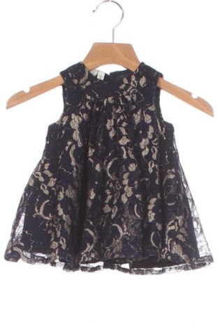 Детска рокля Name It, Размер 2-3m/ 56-62 см, Цвят Син, 74% полиамид, 20% полиестер, 6% метални нишки, Цена 11,76 лв.