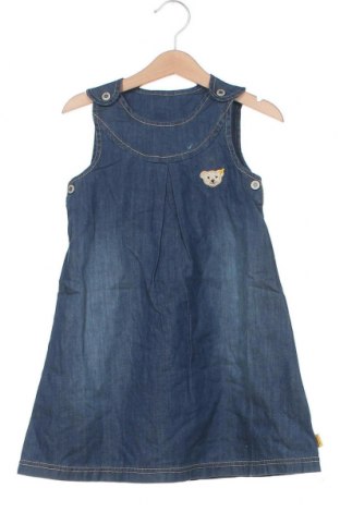 Dziecięca sukienka Steiff, Rozmiar 3-4y/ 104-110 cm, Kolor Niebieski, Bawełna, Cena 110,35 zł