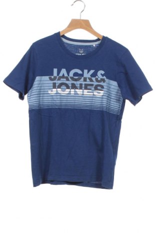 Παιδικό μπλουζάκι Jack & Jones, Μέγεθος 10-11y/ 146-152 εκ., Χρώμα Μπλέ, Βαμβάκι, Τιμή 13,61 €