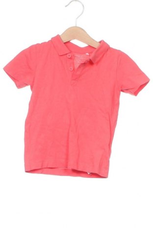 Детска тениска Name It, Размер 12-18m/ 80-86 см, Цвят Розов, 95% памук, 5% еластан, Цена 6,30 лв.