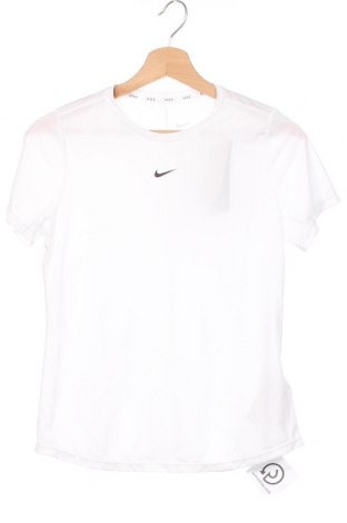 Kinder T-Shirt Nike, Größe 12-13y/ 158-164 cm, Farbe Weiß, Polyester, Preis 24,33 €