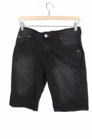 Pantaloni scurți pentru copii Dmg, Mărime 13-14y/ 164-168 cm, Culoare Negru, 98% bumbac, 2% elastan, Preț 21,22 Lei