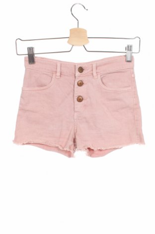 Детски къс панталон H&M L.O.G.G., Размер 10-11y/ 146-152 см, Цвят Розов, 98% памук, 2% еластан, Цена 7,98 лв.