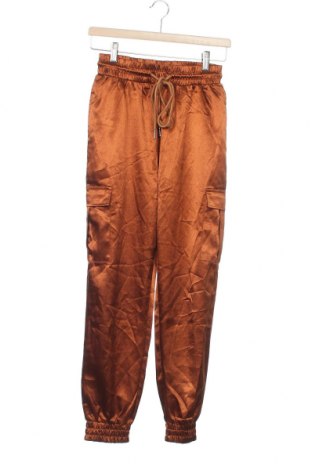 Детски панталон, Размер 7-8y/ 128-134 см, Цвят Кафяв, Полиестер, Цена 13,44 лв.