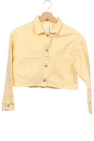 Παιδικό τζίν μπουφάν Zara, Μέγεθος 13-14y/ 164-168 εκ., Χρώμα Κίτρινο, Βαμβάκι, Τιμή 18,93 €