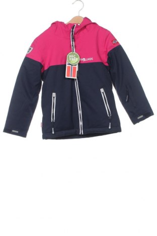 Παιδικό μπουφάν για χειμερινά σπο Trollkids, Μέγεθος 5-6y/ 116-122 εκ., Χρώμα Μπλέ, Πολυεστέρας, Τιμή 53,52 €
