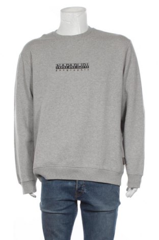 Herren Shirt Napapijri, Größe XL, Farbe Grau, 80% Baumwolle, 20% Polyester, Preis 71,46 €