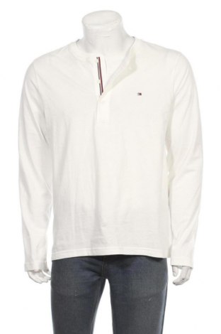 Мъжка блуза Tommy Hilfiger, Размер L, Цвят Бял, Памук, Цена 90,30 лв.