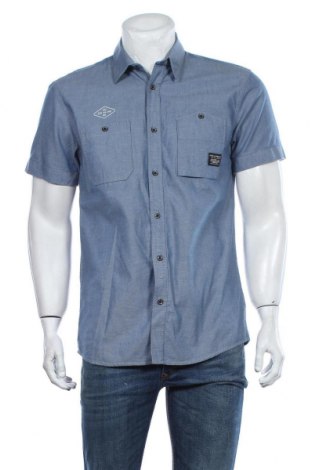 Ανδρικό πουκάμισο Core By Jack & Jones, Μέγεθος L, Χρώμα Μπλέ, Βαμβάκι, Τιμή 28,45 €
