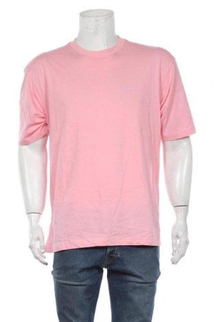 Ανδρικό t-shirt Giordano, Μέγεθος L, Χρώμα Ρόζ , Βαμβάκι, Τιμή 5,46 €