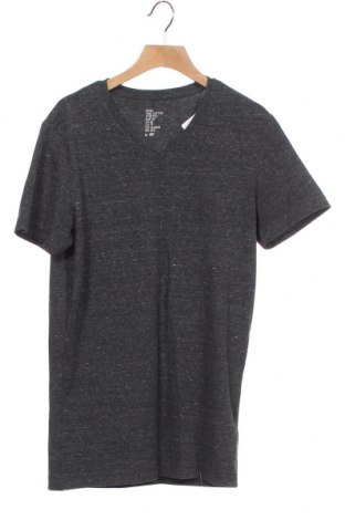 Herren T-Shirt H&M, Größe XS, Farbe Grau, 45% Polyester, 40% Baumwolle, 10% Viskose, 5% Elastan, Preis 15,31 €