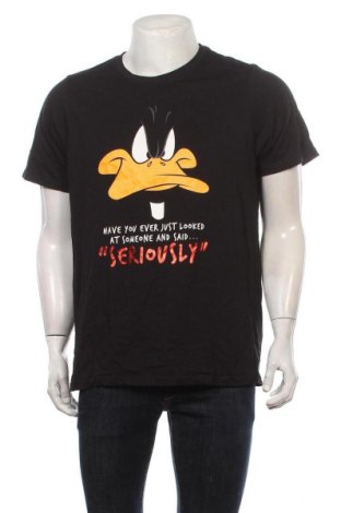 Ανδρικό t-shirt Looney Tunes, Μέγεθος XXL, Χρώμα Μαύρο, Βαμβάκι, Τιμή 22,08 €