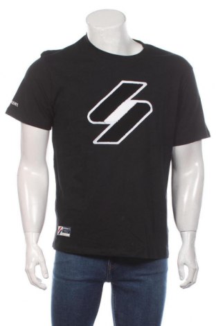 Pánské tričko  Superdry, Velikost M, Barva Černá, Bavlna, Cena  802,00 Kč