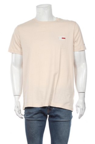 Pánské tričko  Tommy Hilfiger, Velikost XXL, Barva Béžová, Bavlna, Cena  802,00 Kč