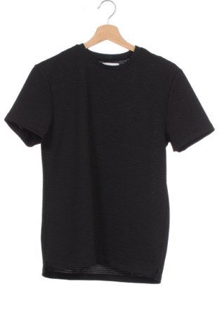 Herren T-Shirt Topman, Größe XXS, Farbe Schwarz, 98% Polyester, 2% Elastan, Preis 8,01 €
