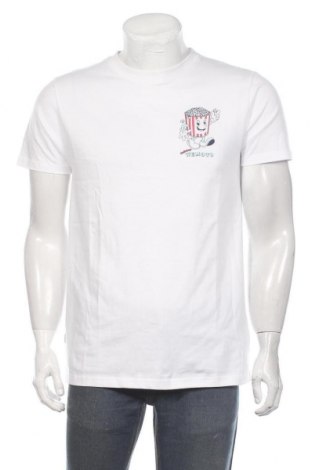 Męski T-shirt Wemoto, Rozmiar M, Kolor Biały, Bawełna, Cena 59,31 zł