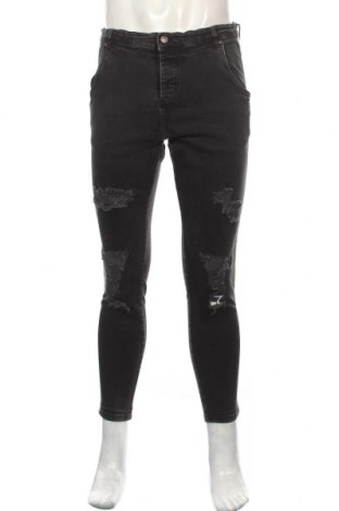 Pánské džíny  SikSilk, Velikost XL, Barva Černá, 98% bavlna, 2% elastan, Cena  604,00 Kč