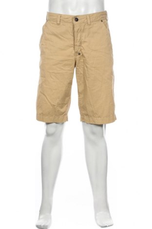 Ανδρικό κοντό παντελόνι J.C.Rags, Μέγεθος M, Χρώμα  Μπέζ, Βαμβάκι, Τιμή 6,76 €