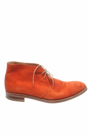 Мъжки обувки Emling, Размер 44, Цвят Оранжев, Естествен велур, Цена 105,84 лв.