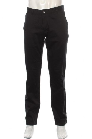 Męskie spodnie Defacto, Rozmiar L, Kolor Czarny, 97% bawełna, 3% elastyna, Cena 50,38 zł