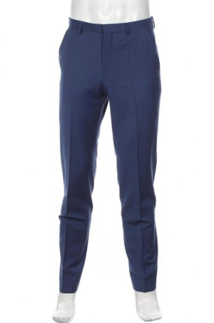 Ανδρικό παντελόνι Hugo Boss, Μέγεθος M, Χρώμα Μπλέ, 74% μαλλί, 22% πολυεστέρας, 4% ελαστάνη, Τιμή 74,02 €