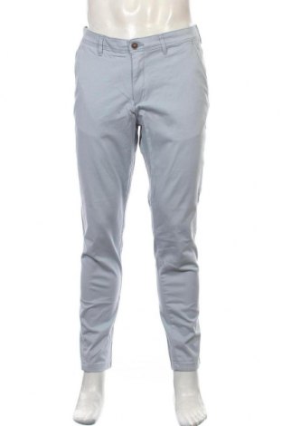 Мъжки панталон Jack & Jones, Размер L, Цвят Син, 98% памук, 2% еластан, Цена 34,40 лв.