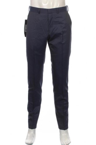 Pánské kalhoty  S.Oliver Black Label, Velikost M, Barva Modrá, 40% polyester, 36% vlna, 23% viskóza, 1% elastan, Cena  548,00 Kč