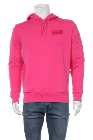 Herren Sweatshirt Hugo Boss, Größe S, Farbe Rosa, 75% Baumwolle, 25% Polyester, Preis 62,40 €
