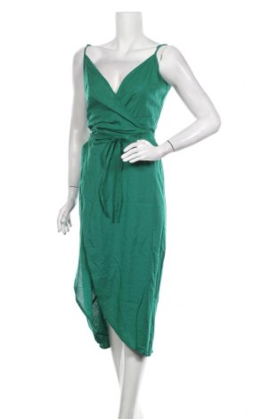 Šaty  ASOS, Veľkosť S, Farba Zelená, 90% bavlna, 10% ľan, Cena  39,12 €