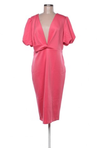 Sukienka Chi Chi, Rozmiar XL, Kolor Różowy, 95% poliester, 5% elastyna, Cena 443,32 zł